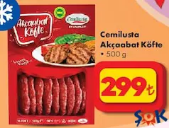 CEMİLUSTA AKÇAABAT KÖFTE 500 G fiyat ve kampanya bilgisi